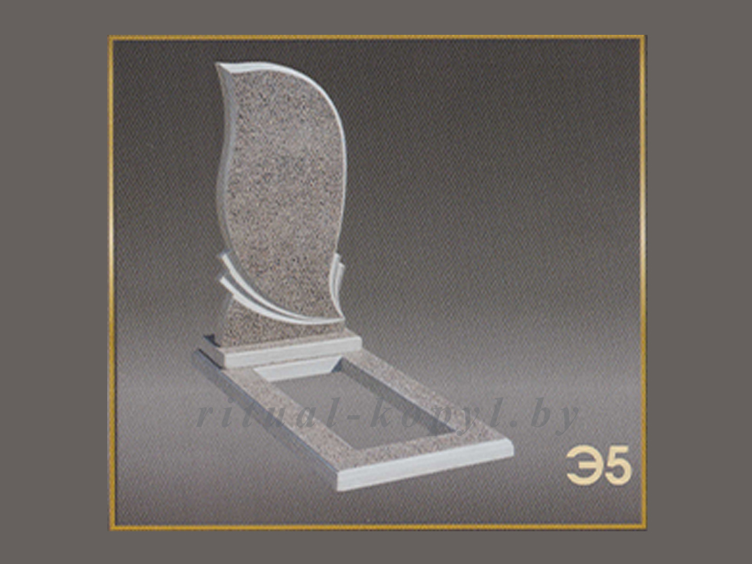 Бюджетный памятник из гранитно-мраморной крошки